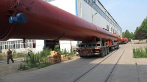 公司4條蒸壓釜，一臺蒸汽鍋爐發貨